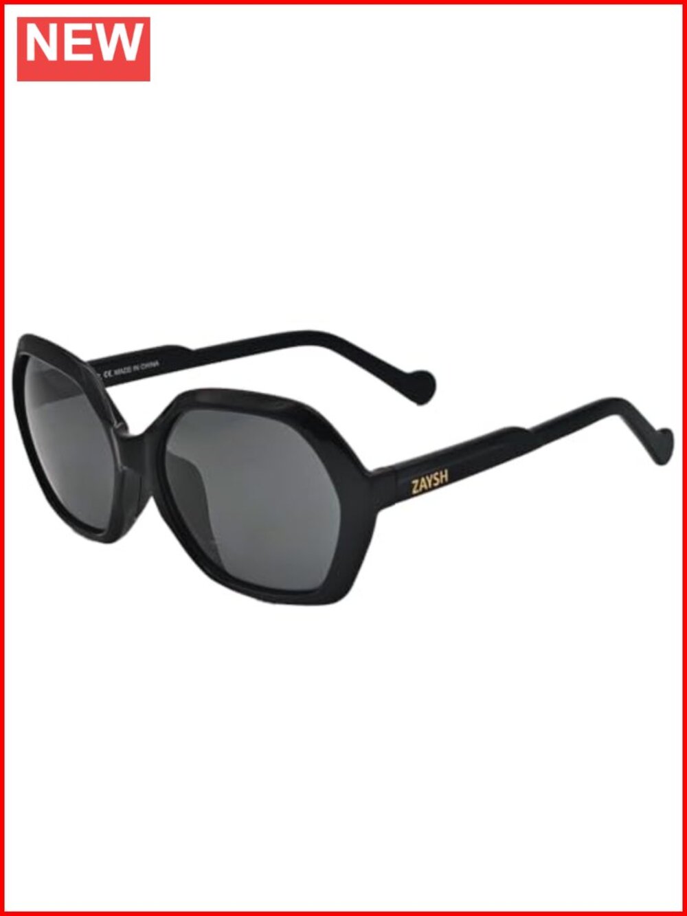 Polarized Sunglasses Lightweight TR90 Square UV400 Wrap Around